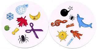 Deux cartes du jeu Dobble