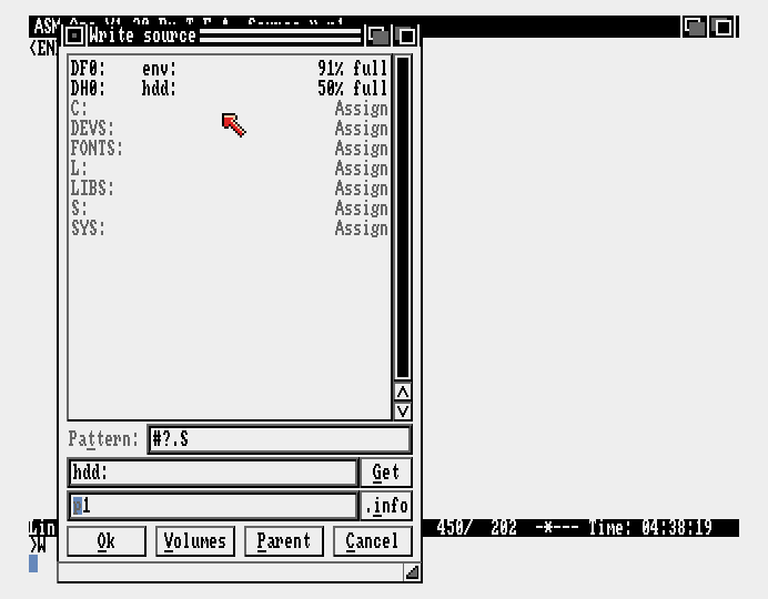 Sauvegarde du fichier
