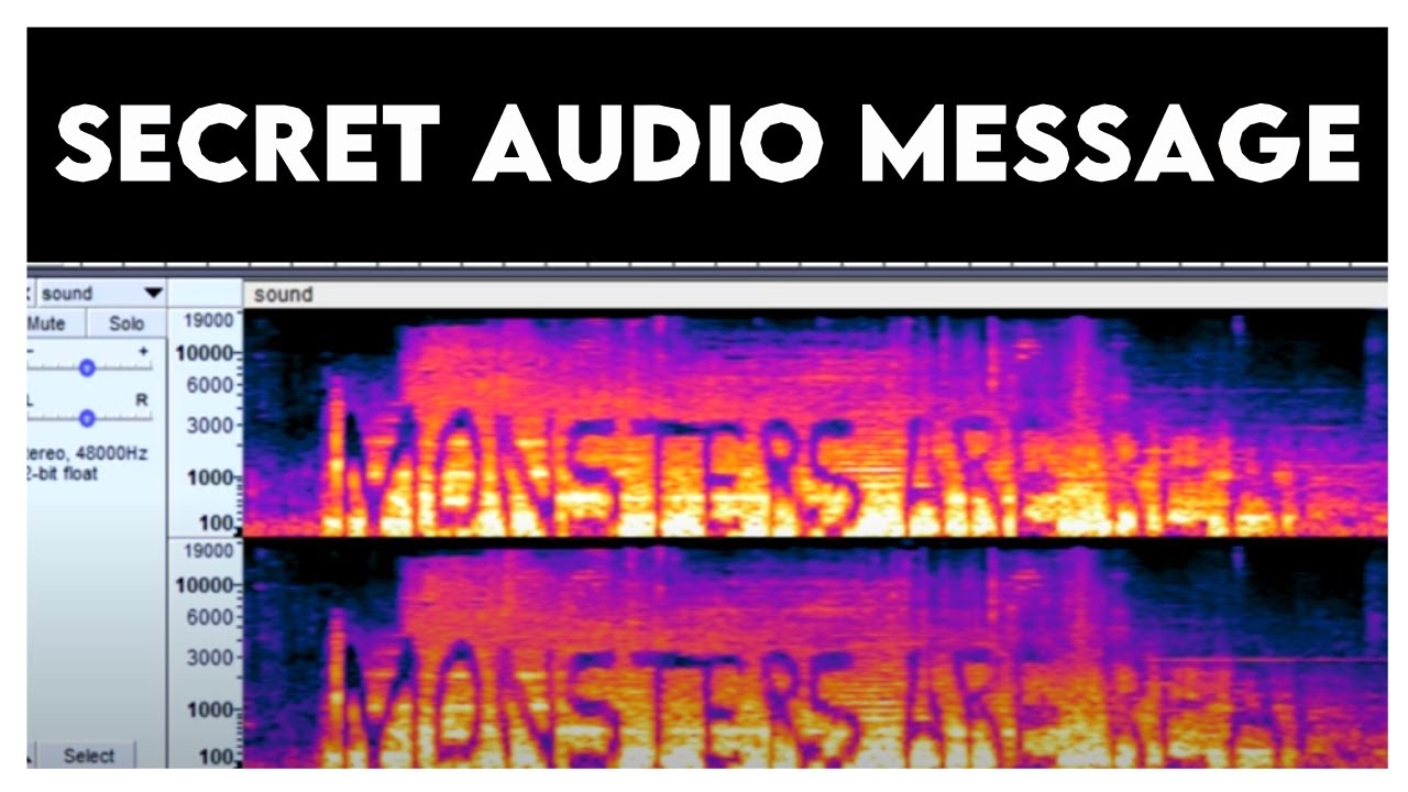 Message caché dans un signal audio